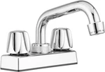Pacific Bay - Lynden Utility Laundry Sink Faucet With Swivel Stainless Steel Spo. Fixed Price $37.68.