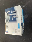 Moen WS84228 Two-handle High Arc Bathroom Faucet, Chrome. Fixed Price $67.99.