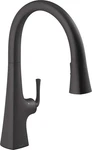 Kohler K-22068-WB-BL Graze Kitchen Sink Faucet, Matte Black. Fixed Price $974.99.