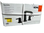 Kohler Numista 8 In. Widespread Double Handle Bathroom Faucet Matte Black. Fixed Price $109.14.