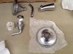 Kohler K-T10274-4A-CP Fort Tub & Shower Trim, Brushed Chrome. Fixed Price $399.00.