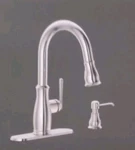 Glacier Bay Kagen Single Handle Pull Down Sprayer Kitchen Faucet Chrome See Disc. Fixed Price $45.95.