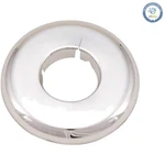 Split Plastic Escutcheon 1/2" - Elegant Chrome Finish For Reliable Pipe Sealing. Fixed Price $9.45.