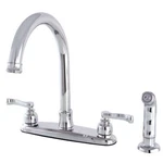 Kingston Brass FB7791FLSP Royale 8-INCH Centerset Kitchen Faucet With Sprayer. Fixed Price $90.69.