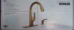 Kohler Avi Kitchen Faucet Vibrant Brushed Moderne Brass K-R27141-SD-2MB #pu. Fixed Price $149.60.