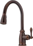 Rustic Bronze Kitchen Faucet With Pull Down Sprayer & High Arc Design. Fixed Price $352.99.