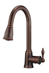 Gerber Danze D454410BR Prince Single Handle Pull-down Kitchen Faucet With Snapba. Fixed Price $299.98.