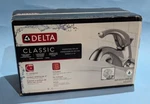 Delta Classic Bathroom Sink Faucet Silver (521-ECO-DST-A). Fixed Price $85.00.
