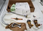 American Standard 6540178.002 Monterrey Widespread Gooseneck Faucet-chrome. Fixed Price $149.99.