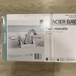 Glacier Bay Teapot Polished Chrome 4-IN Centerset Bathroom Faucet. Fixed Price $25.00.