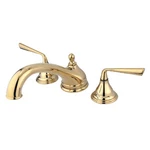 Kingston Brass KS553.ZL Silver Sage Deck Mounted Roman Tub Filler -. Fixed Price $461.47.