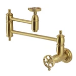 Kingston Brass KS310.RKX Webb 3.8 Gpm Wall Mounted Hole Pot -. Fixed Price $506.97.
