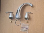 Danze D303654CSNT Roman Tub Faucet Trim Chrome With Satin Nickel Accents. Fixed Price $94.75.