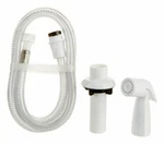 Oakbrook Kitchen Spray Head And Hose Assembly White Chrome 4556809. Fixed Price $11.97.