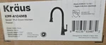 Kitchen Faucet Matte Black Brass 1 Hole Pull Down Sprayer 2-FUNCTION Handle. Fixed Price $139.99.