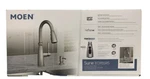 Moen Surie Stainless High Arc One-handle Pull Down Kitchen Faucet 87395SRS New. Fixed Price $78.00.