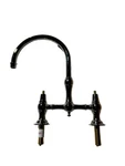 Newport Brass, N9458/15, Chesterfield Two Handle Bridge Kitchen Faucet In. Fixed Price $597.99.