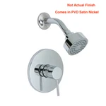Huntington Brass Pvd Satin Nickel Euro Shower Trim - P6180202. Fixed Price $55.00.