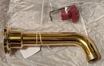 California Faucets Wall Tub Spout Knurled Tip TS-30K-30-PBU Polished Brass Unc. Fixed Price $169.95.