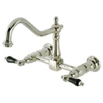 Kingston Brass KS1246PKL Duchess Wall Mount Bridge Kitchen Faucet. Fixed Price $263.18.
