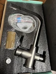 Forious Single-handle Kitchen Sink Faucet W/ Pull Down Sprayer Brushed Nickel. Fixed Price $32.99.