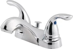 Lg Pfirst Series Polished Chrome 2-HANDLE 4" Bathroom Faucet. Fixed Price $93.99.