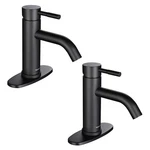 Aquaterior 2 Packs Bathroom Single Handle Faucet For Undermount Sink. Fixed Price $91.99.