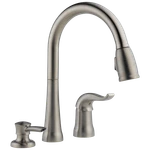 Delta 16970-SSSD-DST Single Handle Pull-down Faucet Stainless. Fixed Price $346.67.