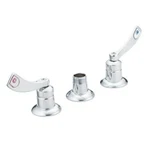 Moen 8229 Commercial M-dura 2-HANDLE Widespread Faucet W/out Spout, Chrome. Fixed Price $89.95.
