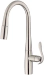 Gerber D454012SS Stainless Steel Selene Single Handle Pull-down Kitchen Faucet. Fixed Price $289.00.