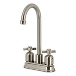 Kingston Brass FB849.ZX Millennium 1.8 Gpm Standard Bar Faucet - Nickel. Fixed Price $120.22.