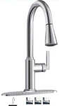 New Proflo 1.8GPM Hole Pull Down Kitchen Faucet - Chrome. Fixed Price $119.99.