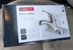 Delta Foundations Single Handle Centerset Lav Faucet (metal Pop-up) B510LF. Fixed Price $44.99.