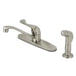 Kingston Brass KB572SNSP 8-INCH Centerset Kitchen Faucet. Fixed Price $76.97.