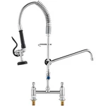 Vevor Commercial Deck Mount Kitchen Sink Faucet Pre-rinse Sprayer 26" Height. Fixed Price $136.99.