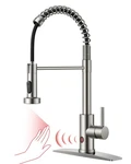 Touchless Kitchen Faucet Motion Sensor Pull Down Sprayer Brushed Nickel Forious. Fixed Price $154.99.