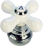 9400009 Aftermarket Porcelain Cross-arm Faucet Handle, Price Pfister, Base. Fixed Price $43.90.