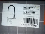 Hansgrohe Talis 72846141 Pull Down Spray Kitchen Faucet Brushed Bronze New Box. Fixed Price $428.00.