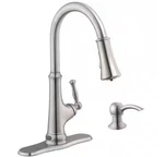 Gb Touchless Led Single-handle Pull-down Sprayer Kitchen Faucet Stainless Steel. Fixed Price $99.99.