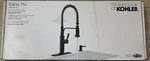 Kohler Ealing Pro Pull Down Kitchen Faucet Matte Black K-R28702-SD-BL New. Fixed Price $259.98.