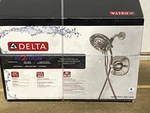 Delta 142710C-SS-I20 IN2ITION 5-SPRAY 1-HANDLE Shower Faucet Stainless New. Fixed Price $140.00.
