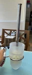Hansgrohe Axor 41535000 Wall Mount Toilet Brush Holder. Fixed Price $85.00.