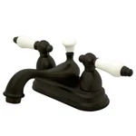 Kingston Brass KS3605PL 4 In. Centerset Bathroom Faucet. Fixed Price $117.01.