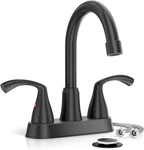 Phiestina Matte Black Bathroom Sink Faucet, 4 Inch Small,. Fixed Price $49.99.
