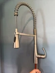 Moen 87814SRS Essie Pull-down Sprayer Kitchen Faucet New Item Open Box. Fixed Price $149.99.