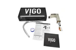 Vigo Single Hole Bathroom Faucet VG01015BN Brushed Nickel Waterfall 1.2 Gpm. Fixed Price $64.99.