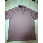 Rhone Delta Pique Polo Shirt Mens Large Mauve Pink Raglan Short Sleeve Golf. Fixed Price $22.00.