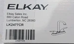 Elkay Everyday Bar Deck Mount Faucet 2 Lever Handles Chrome. Fixed Price $35.00.