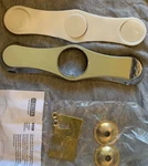 Delta RP71545PCPR Cassidy Esctucheon Chrome Replacement Part *no Mounting Rods*. Fixed Price $34.99.