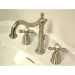 Kingston Brass KB1978AX Heritage Widespread Bathroom Faucet With Pop-up. Fixed Price $96.03.